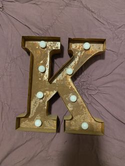 Light Up “K” Sign 