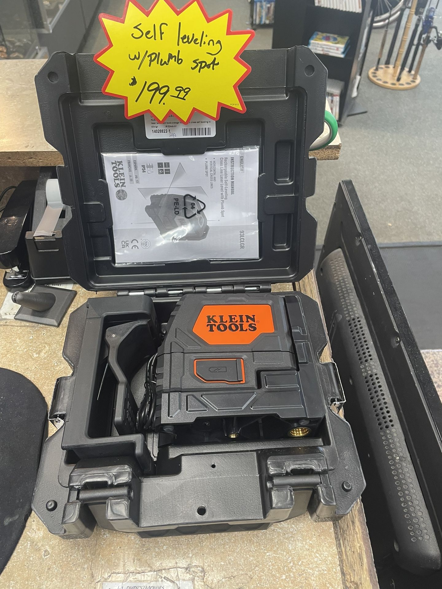 Klein Tools 93lclgr Laser Level 