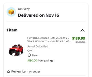Funtok Licensed RAM 2500 truck for kids
