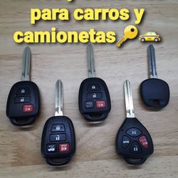 Llaves con control para carros y trocas
