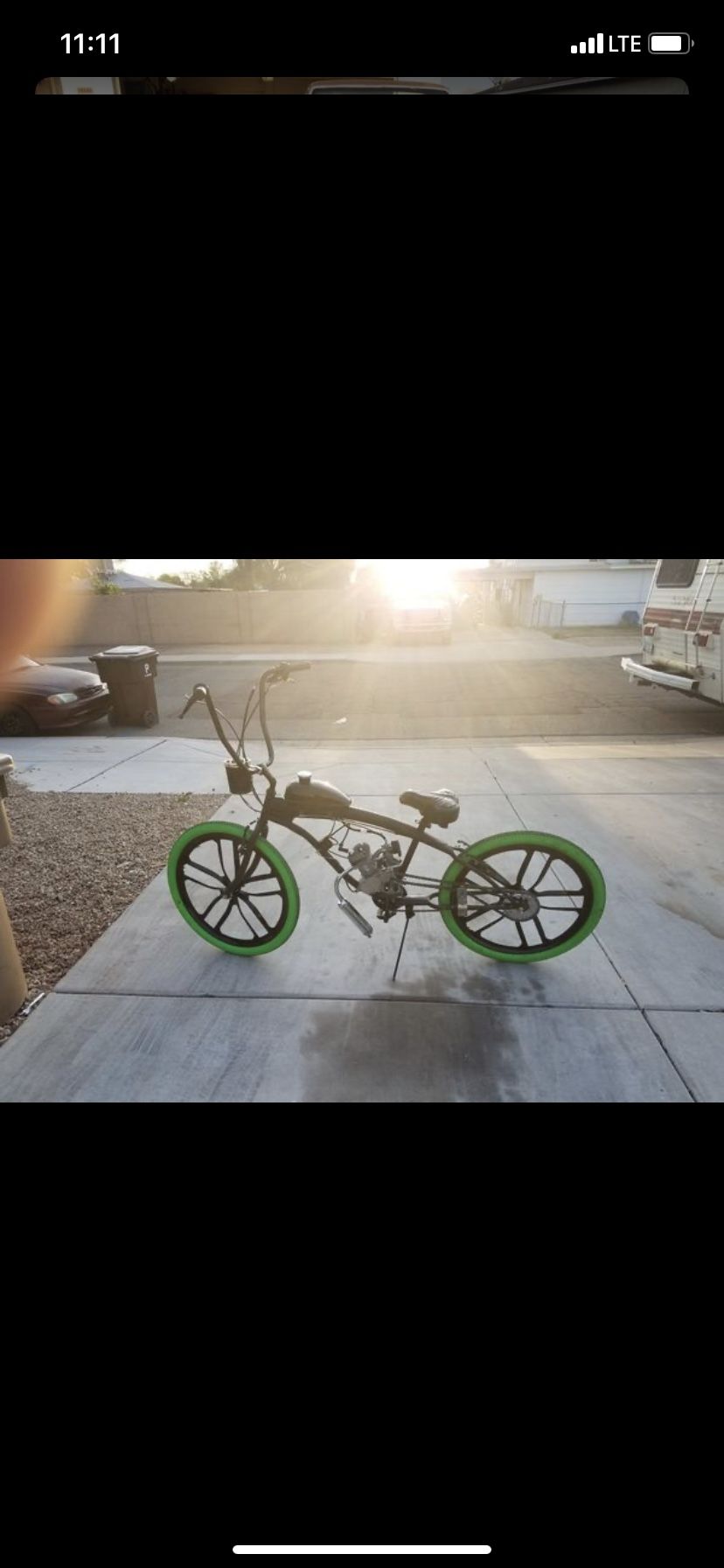 Custom moterized bike