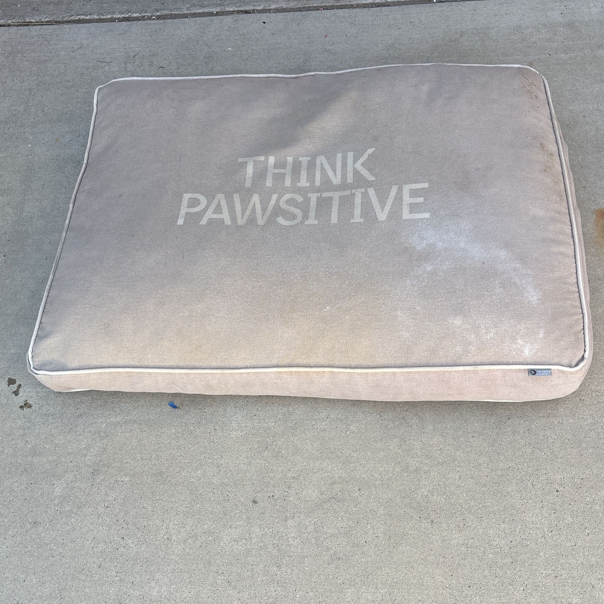 Large Used dog pillow…Free