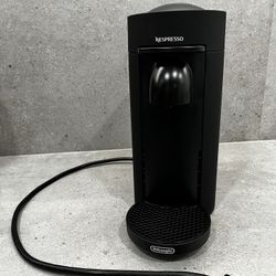 Nespresso - VertuoPlus Deluxe Espresso & Coffee Machine -Matte Black - by DeLonghi -  Brand New 
