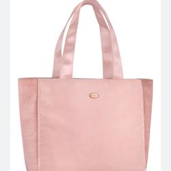 Coach Tote Satin Pink Shimmer Glitter 