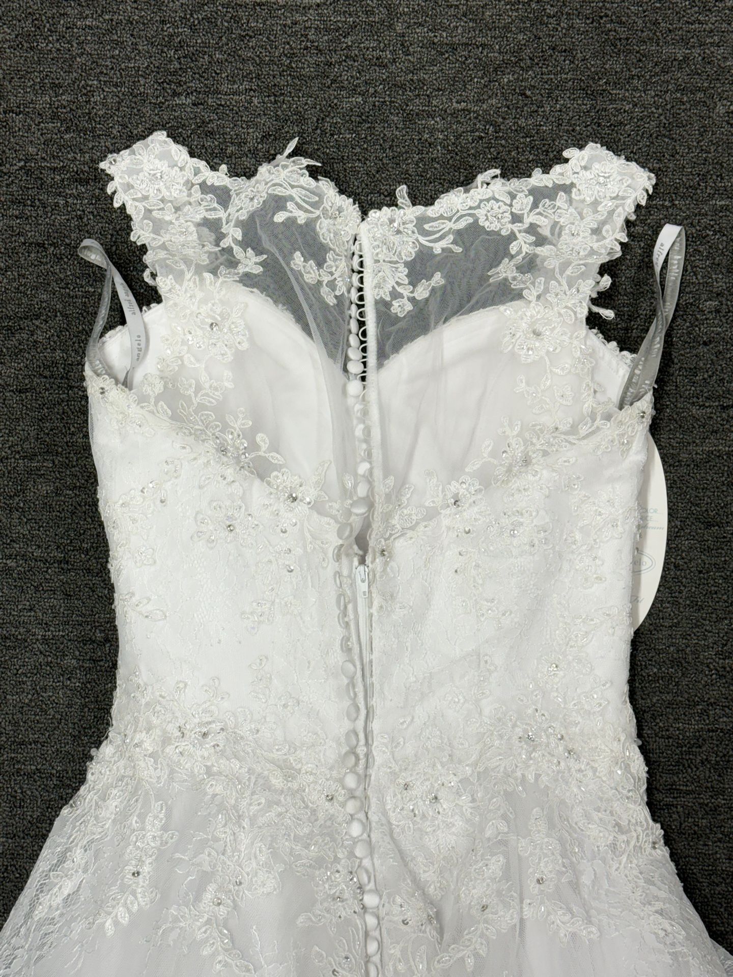 alfred angelo black and white wedding dress Alfred Angelo 2558