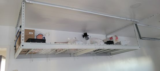 SafeRacks Overhead Garage Storage.