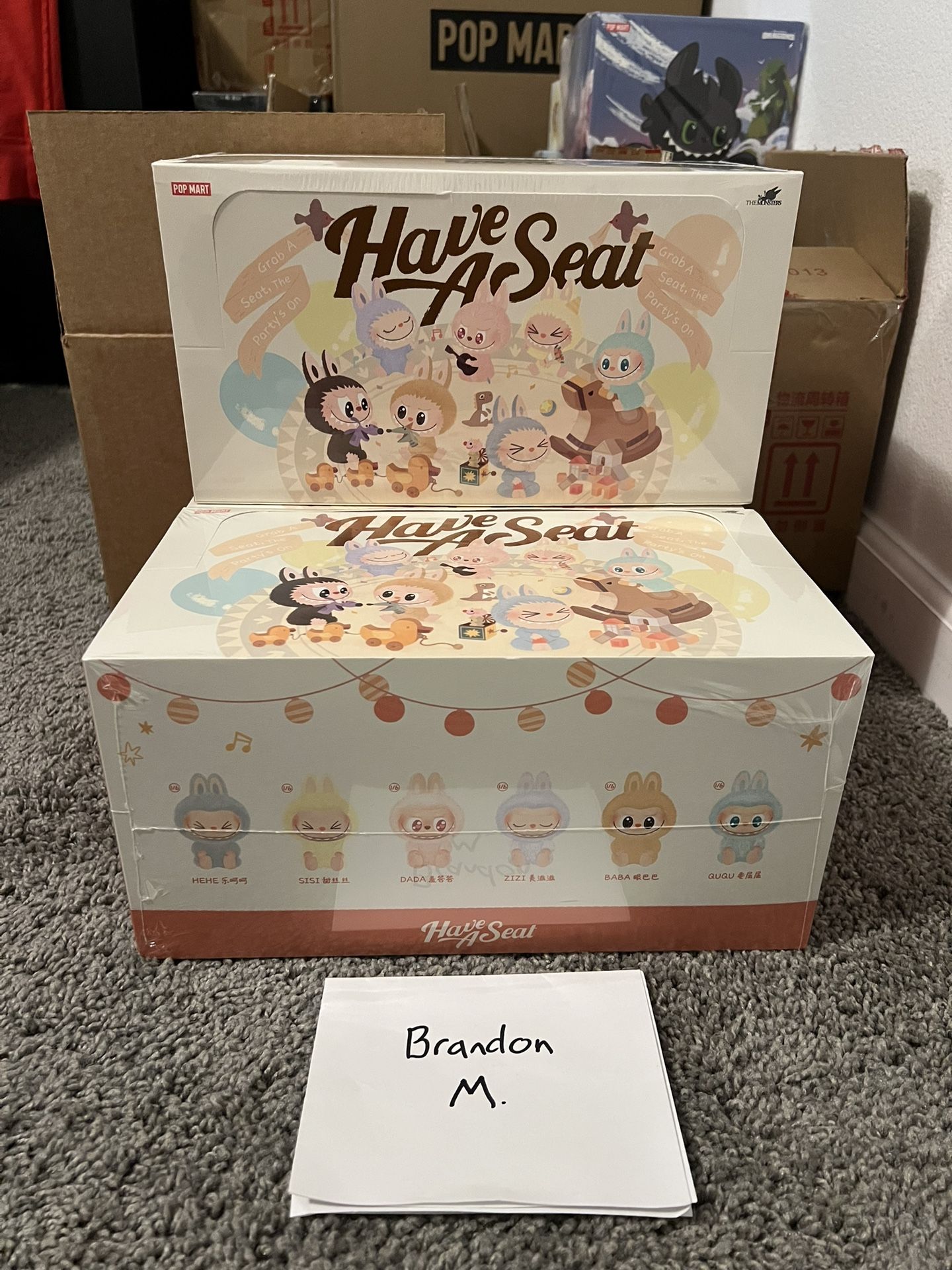 Labubu Have a Seat Set SEALED