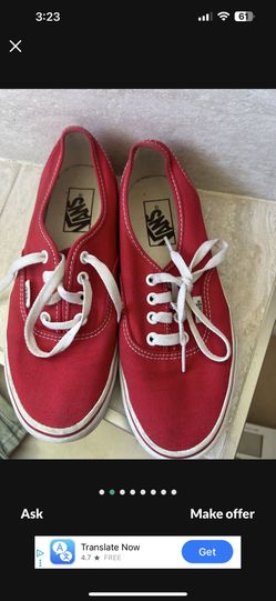 Red Vans