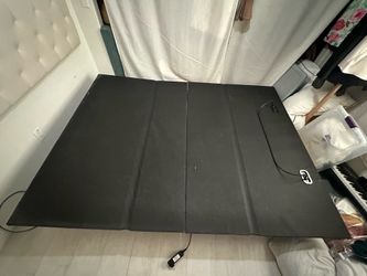 Queen Size Bed Frame: remote adjustable