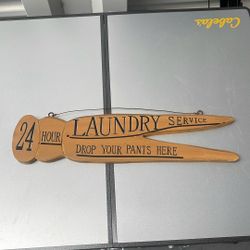 Laundry Sign