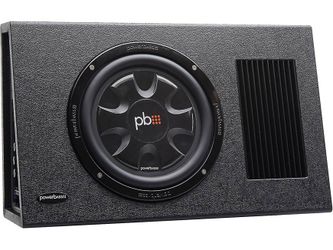 PowerBass PS-AWB101T Truck-style powered subwoofer with 10" sub and 175-watt amp