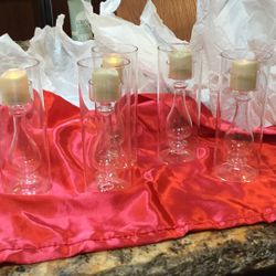 5     “Still Serenity “. Hurricane Tea Light Candle Holder