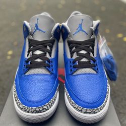 Jordan 3 Retro Varsity Royal