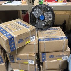 Continental Dynamics® 12" Direct Drive Fan, 1 Speed, 2150 CFM, 1/25 HP