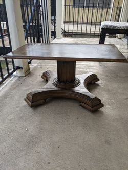 TV Stand Wooden With Wheels