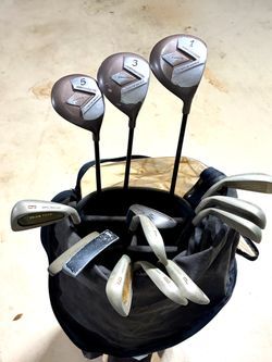 Men’s golf club set AND bag
