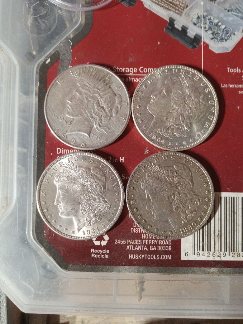 Morgan Silver Dollar Peace Dollar Key Date US Coins 
