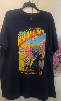Mandalorian Disney Graphic T-shirt  2XL
