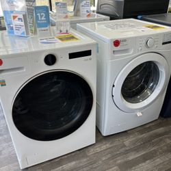 LG Washing Machines As Low As $499, Open Box, One Year Warranty