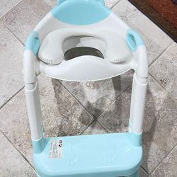 Toilet Potty Training Seat with Step Stool 