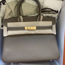 Birkin Togo 30 Etoupe