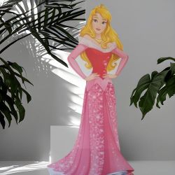 Aurora Disney Princess Friendship Adventures Life size Cardboard Standee Cutout