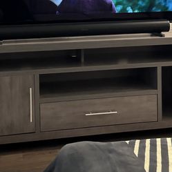 Grey TV Stand Up To 65 Inch Tv