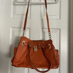 Orange Hand Bag