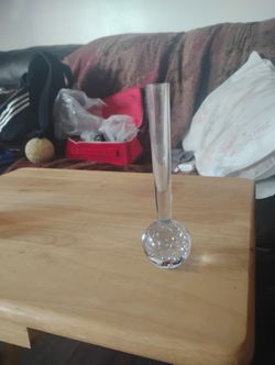 Controlled Bubble Bud Vase
