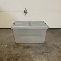 Plastic Hefty Storage Box Container
