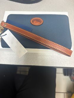 Dooney & Bourke Navy Nylon Wristlet
