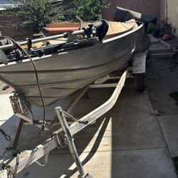 12 Ft   Gregor. Aluminum Welded Boat 
