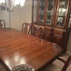 Dining Room Table & China Hutch