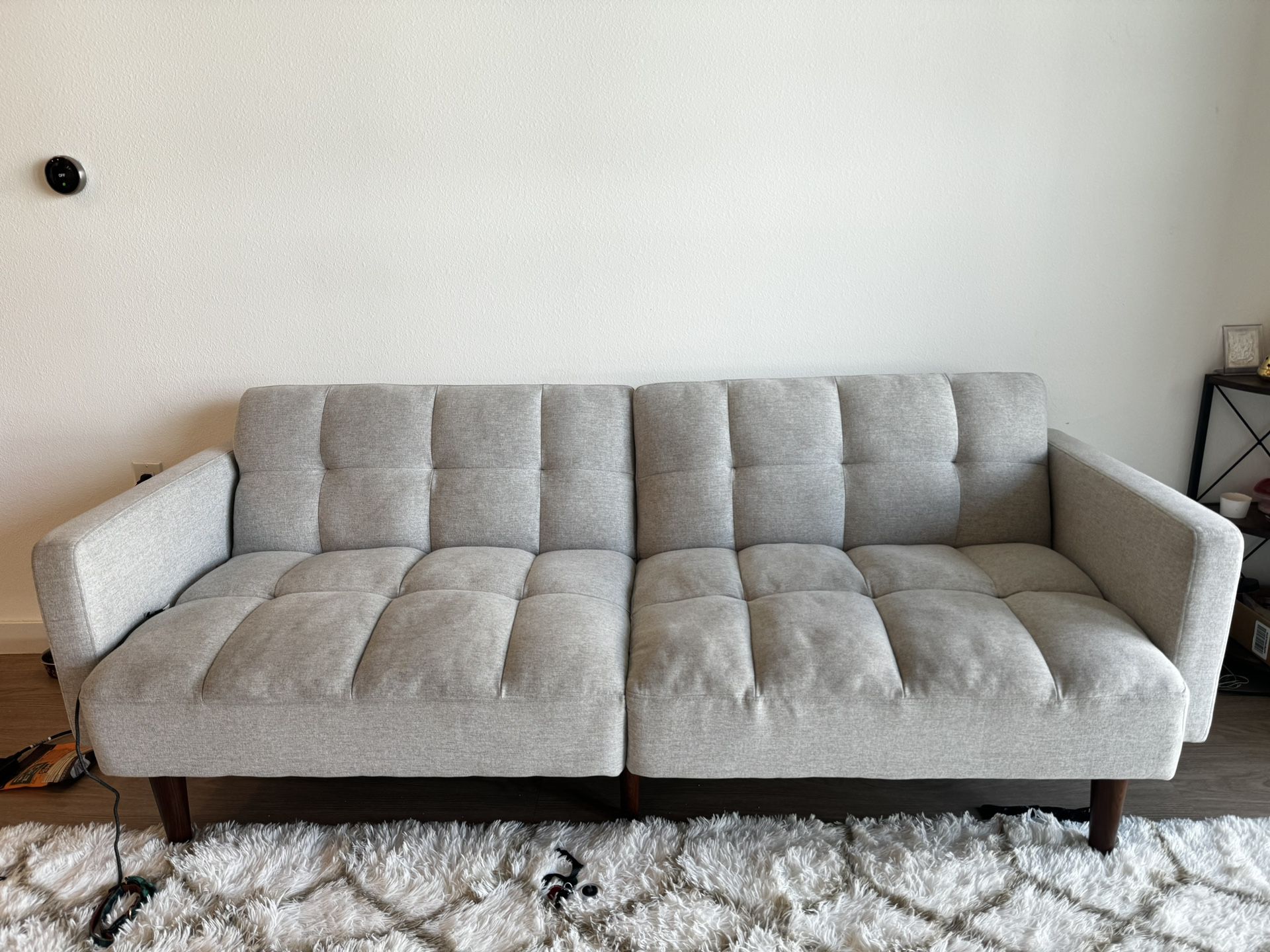 Modern Futon Couch, Sofa Bed/ Sleeper Sofa - MOVE OUT SALE!!!