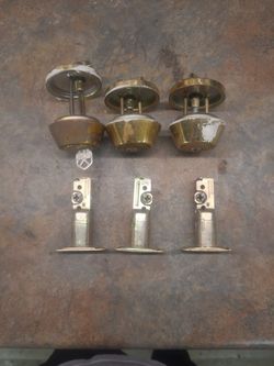 3 Keyed Alike Deadbolts