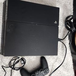 Sony Playstation PS4 Black Console