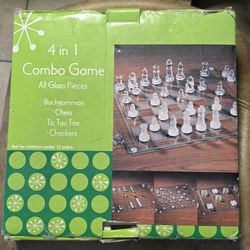 4 In 1 Glass Como Game