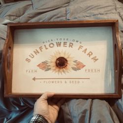 Sunflower Tray