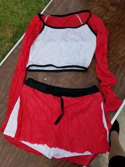 Cheerleader costume kidss large