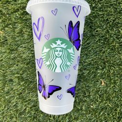 Butterfly Starbucks Cup