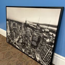 Black and White New York City Canvas Art