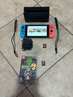 Nintendo Switch w/2 Free Games (Ave J Pickup)
