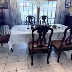 DINING ROOM CHAIRS- SET OF 6