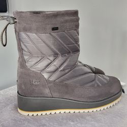 UGG Women's Gray Boots Size 8.5