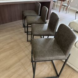 Furniture Sale (make Offer) - Bar Stools, Dining Table, Hutch, 2 Tv/book Stands