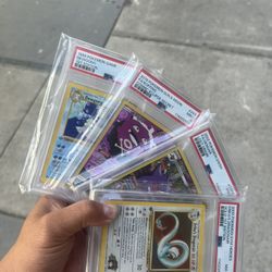 Pokemon PSA Graded Slabs Cards