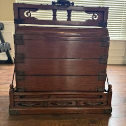 Qing Dynasty 19th Century Tiered Wedding Box