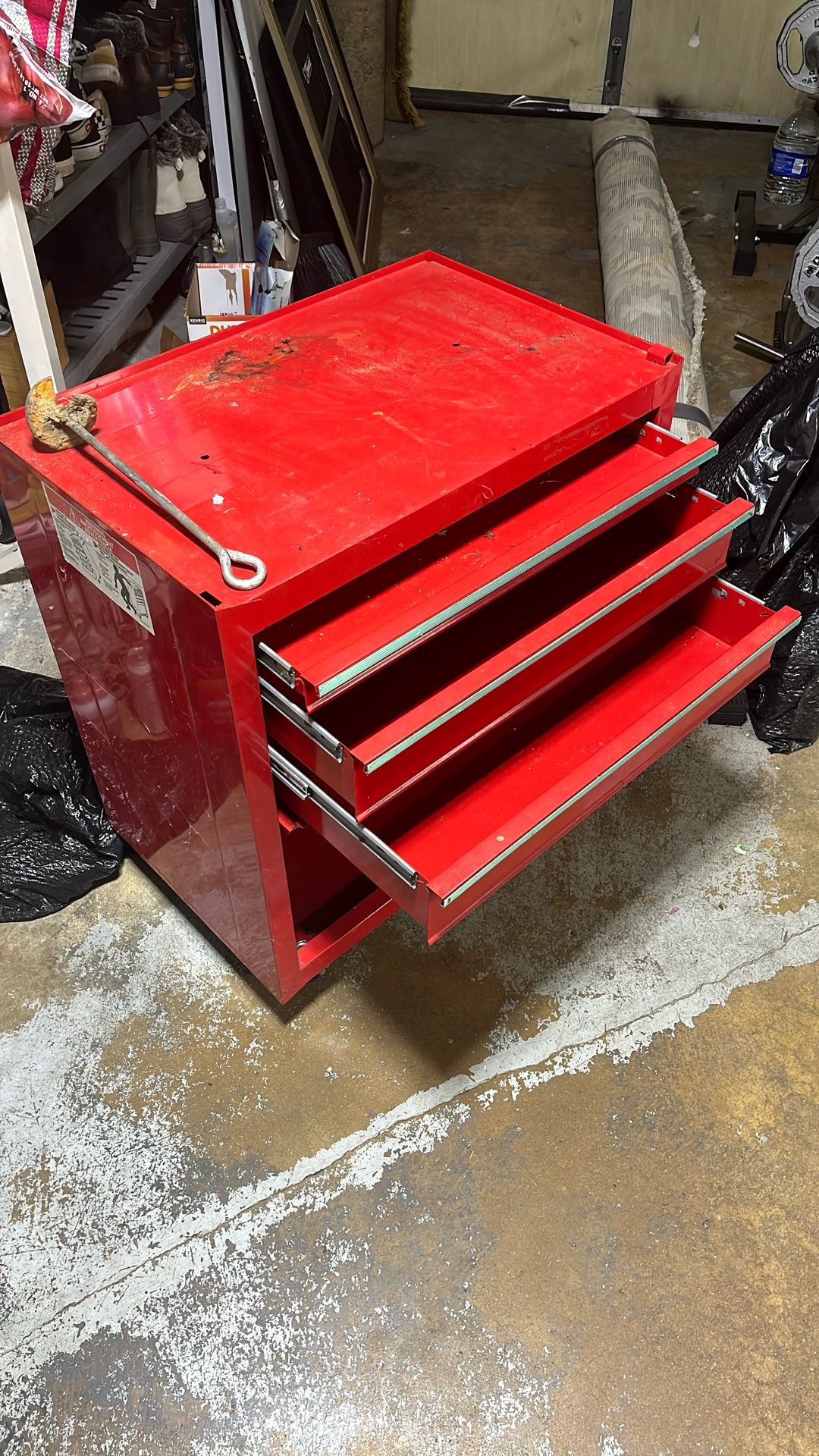 Husky (Home Depot) Rolling Tool Box Base See Pics