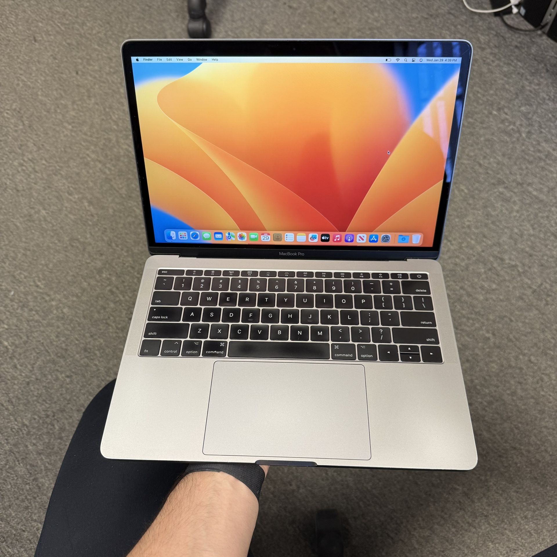 2017 Apple MacBook Pro 13” 256 GB  A1708 