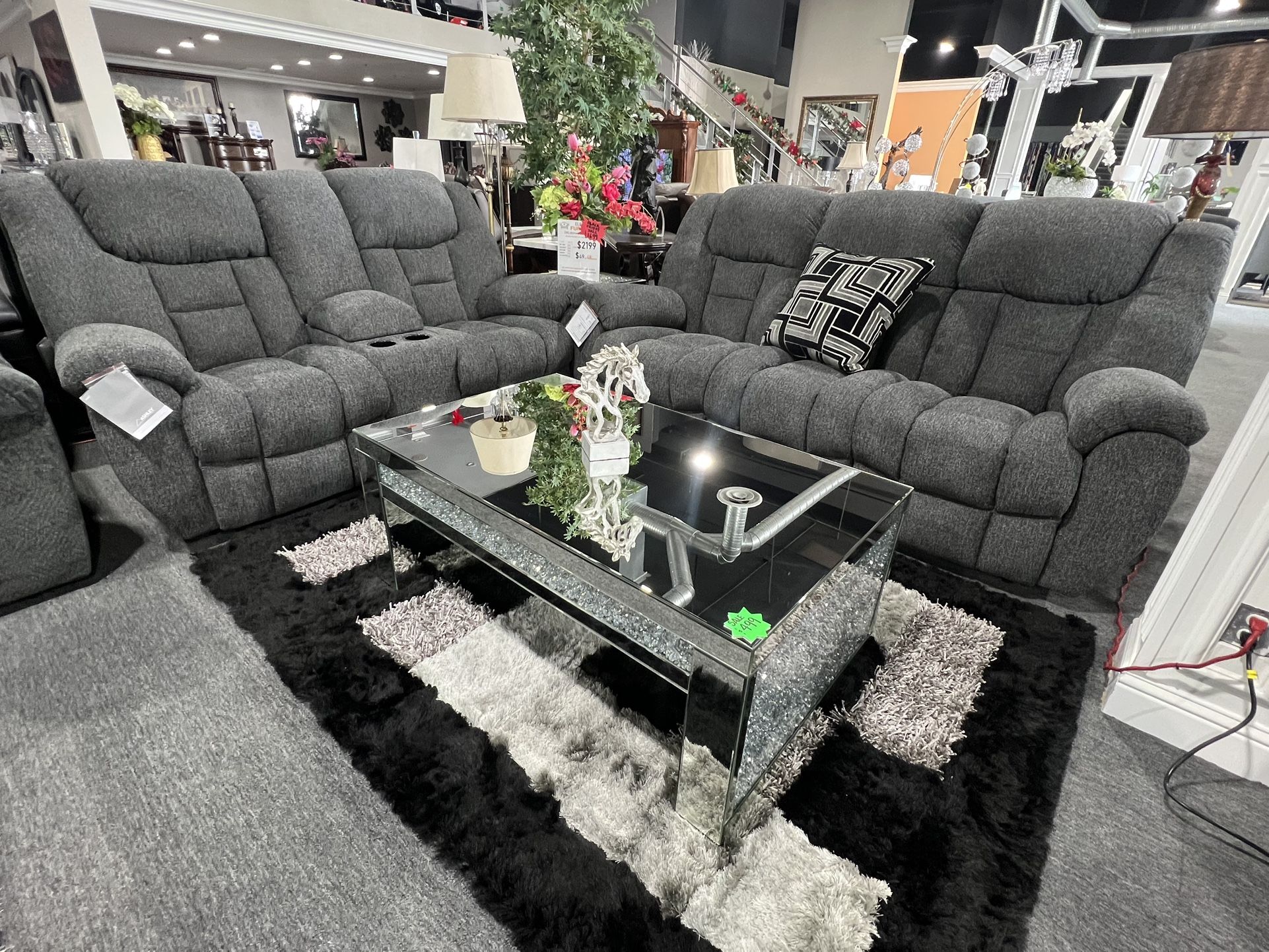 2 Pc Sofa And Loveseat